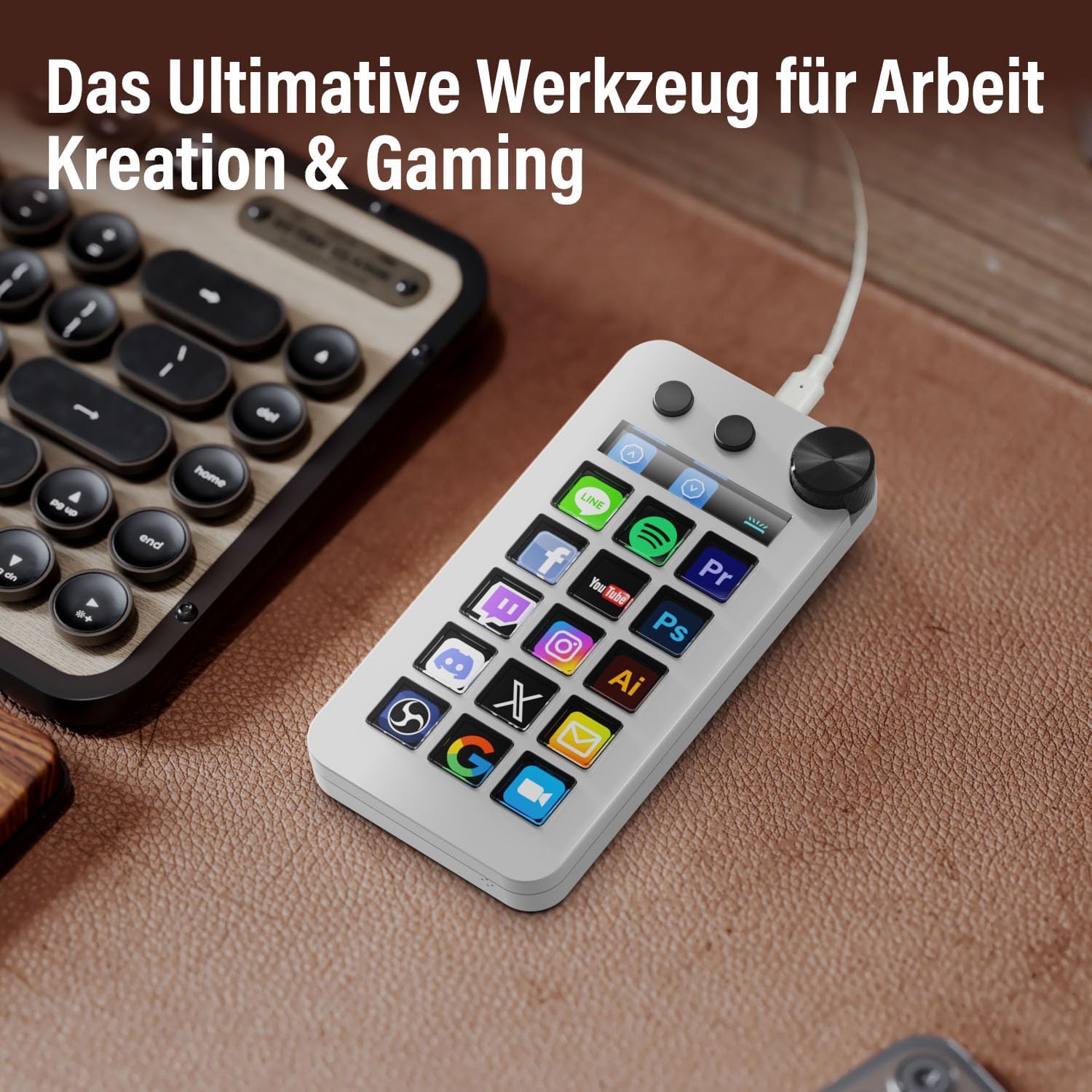 Thumbnail 5 de Basicolor N1 Stream Controller Deck