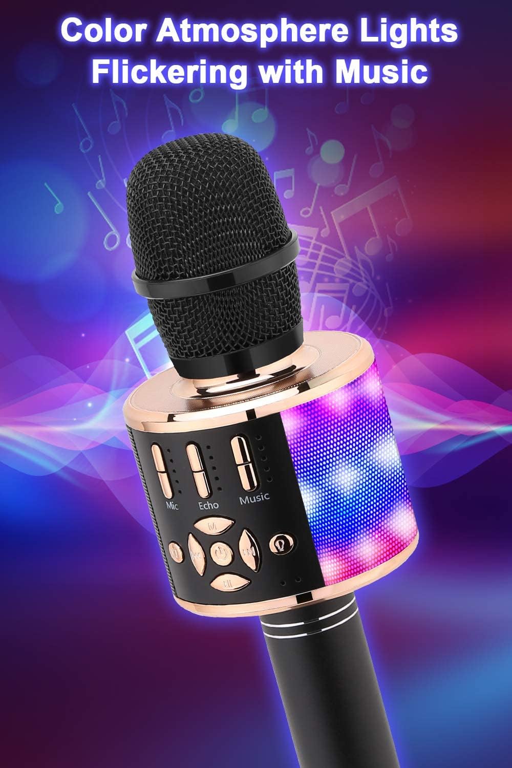 Thumbnail 3 de BONAOK Microfono Senza Fili Per Bambini 🎤