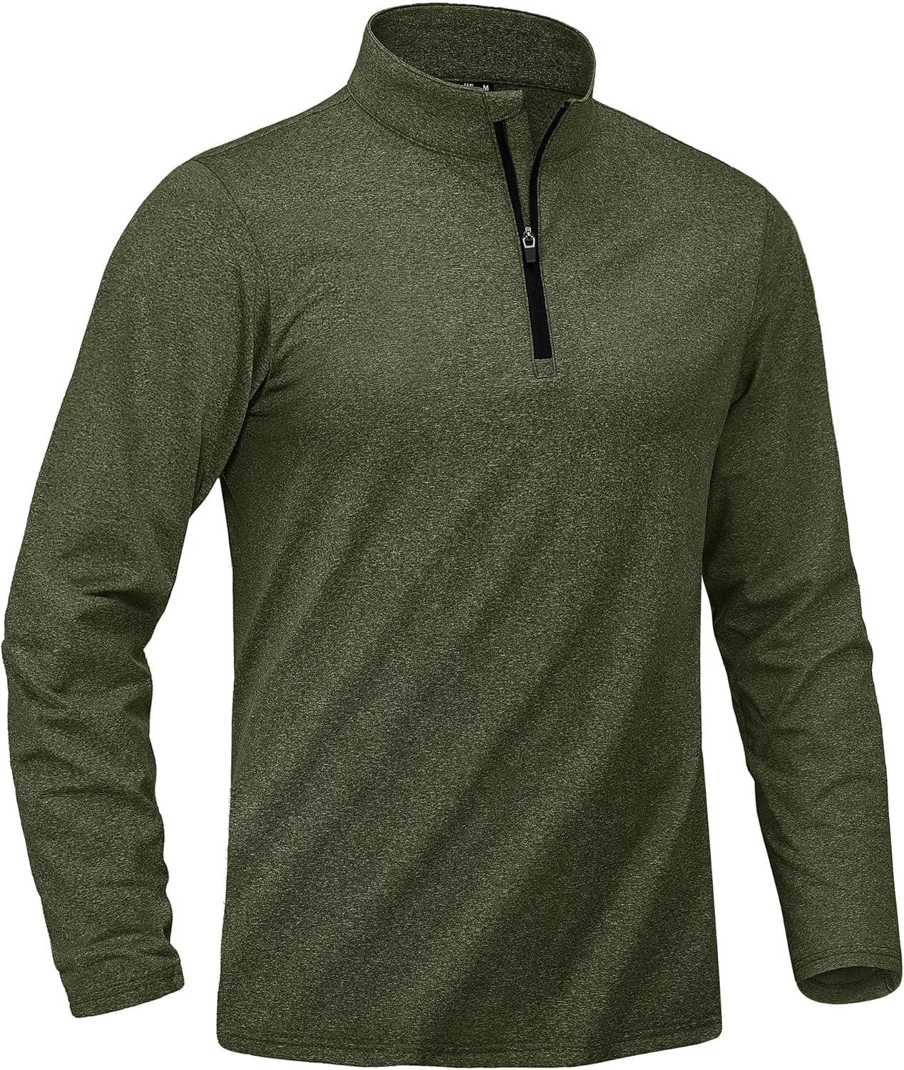 Thumbnail 6 de KEFITEVD Men's 1/4 Zip Pullover Fleece Lined Sweatshirt – Lightweight, Stand Collar, Athleisure for Outdoor Activities