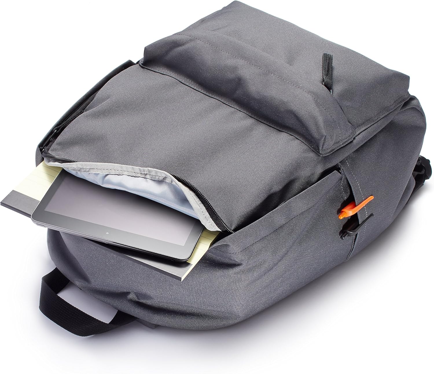 Thumbnail 1 de Amazon Basics Sac à Dos Classique/Décontracté/Scolaire – Gris, Lot de 1