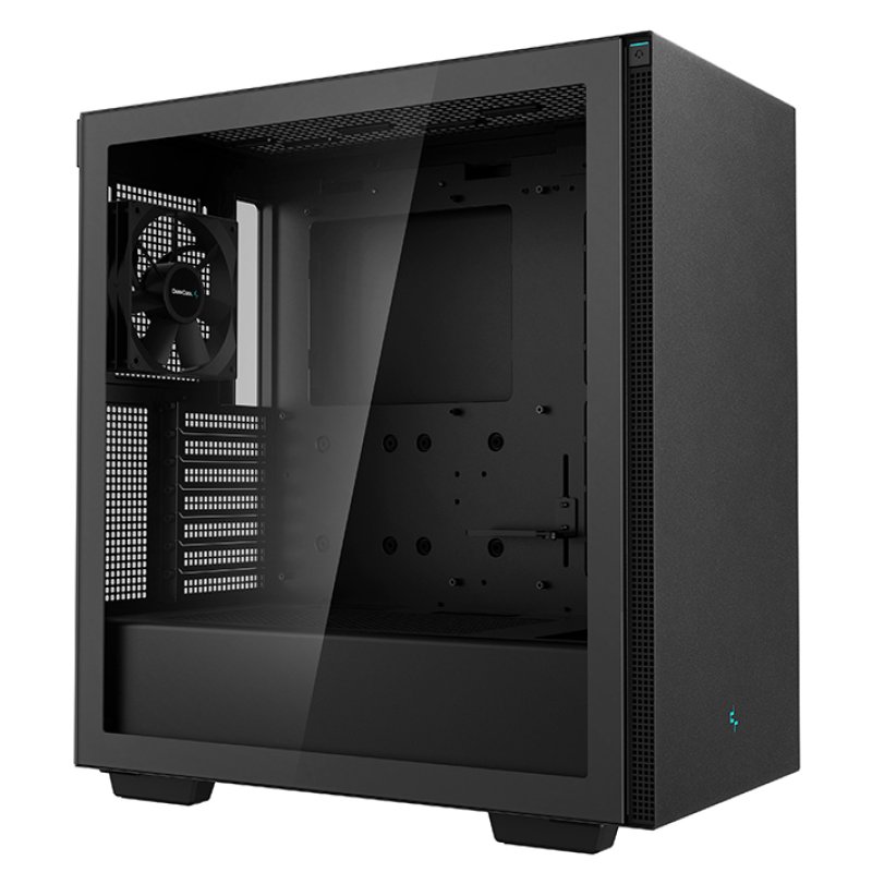 Detalle 2 de DeepCool CH510 Cristal Templado USB 3.0 Negra: caja ATX media torre con espacio y rendimiento