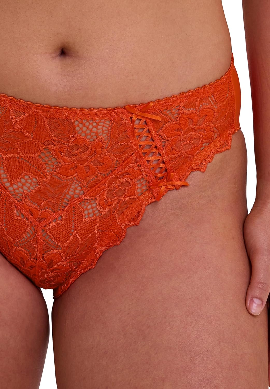 Thumbnail 6 de Sans Complexe - Arum: Culotte en Microfibre et Dentelle, Classique, Uni, Femme