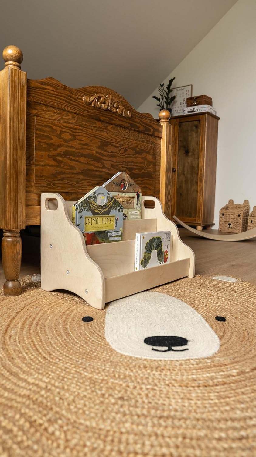 Detalle de MAMOI Libreria per bambini – scaffale autoportante per cameretta, organizer libri e quaderni