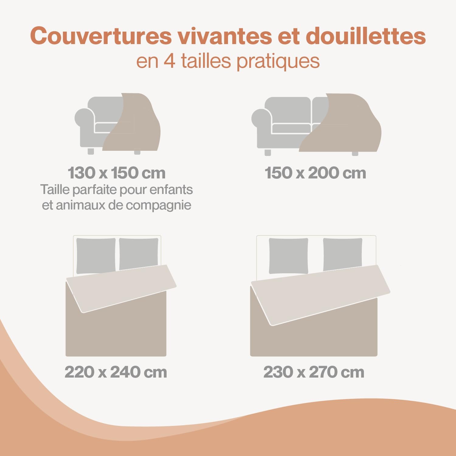 Thumbnail 6 de Blumtal Plaid polaire Sherpa 230 x 270 cm en anthracite certifié Oeko-TEX