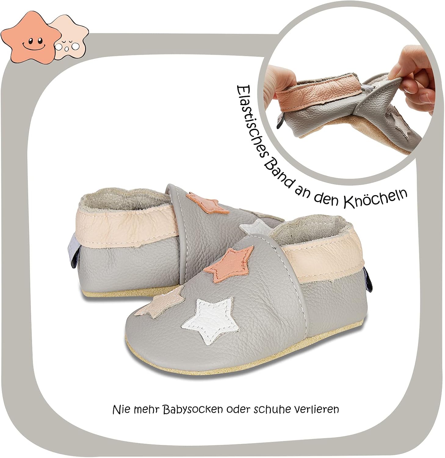 Thumbnail 3 de IceUnicorn Krabbelschuhe Baby Lauflernschuhe