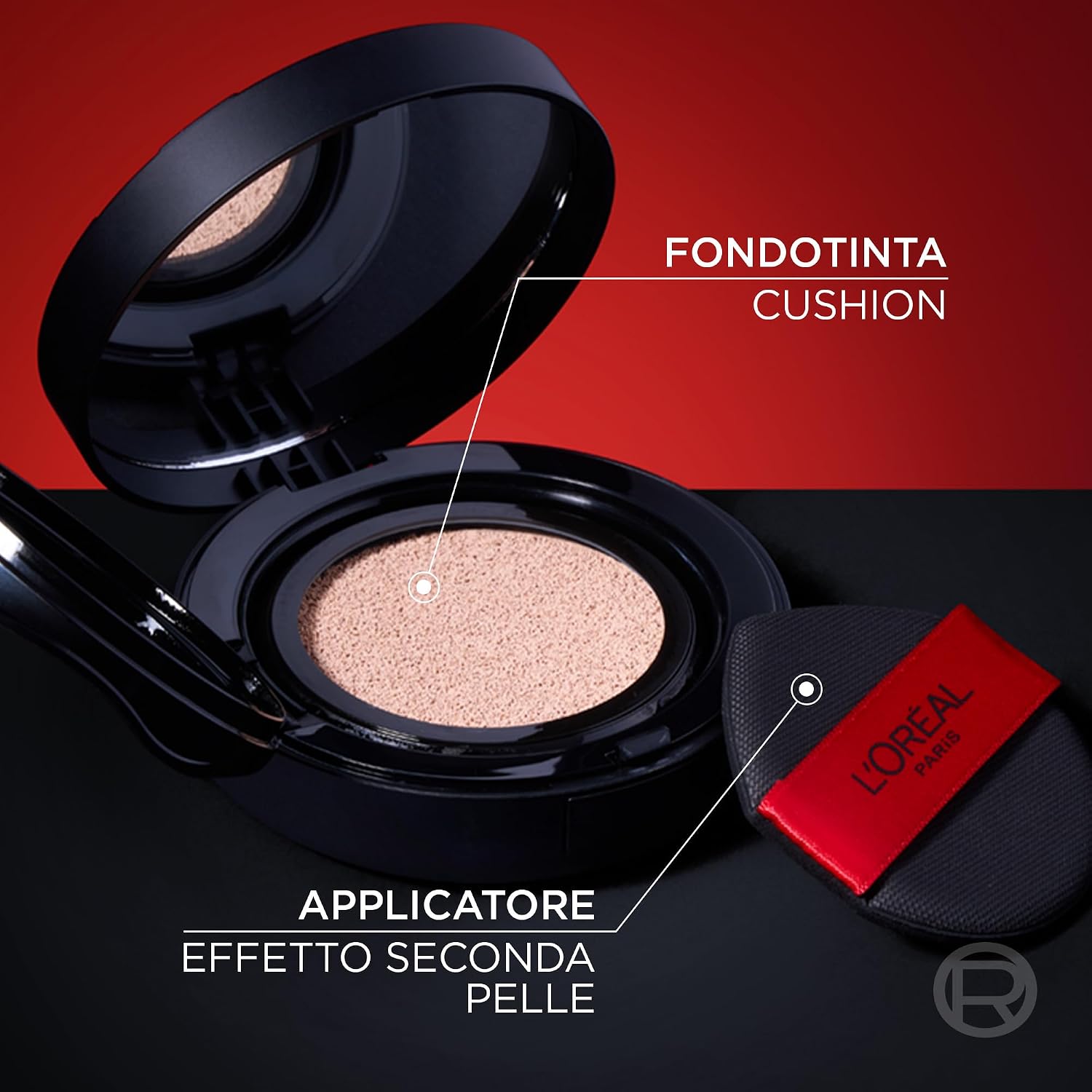 Thumbnail 6 de L’Oréal Paris Infaillible Air Wear Cushion (tono 100) – fondotinta cushion leggero e traspirante, tenuta fino a 24 ore