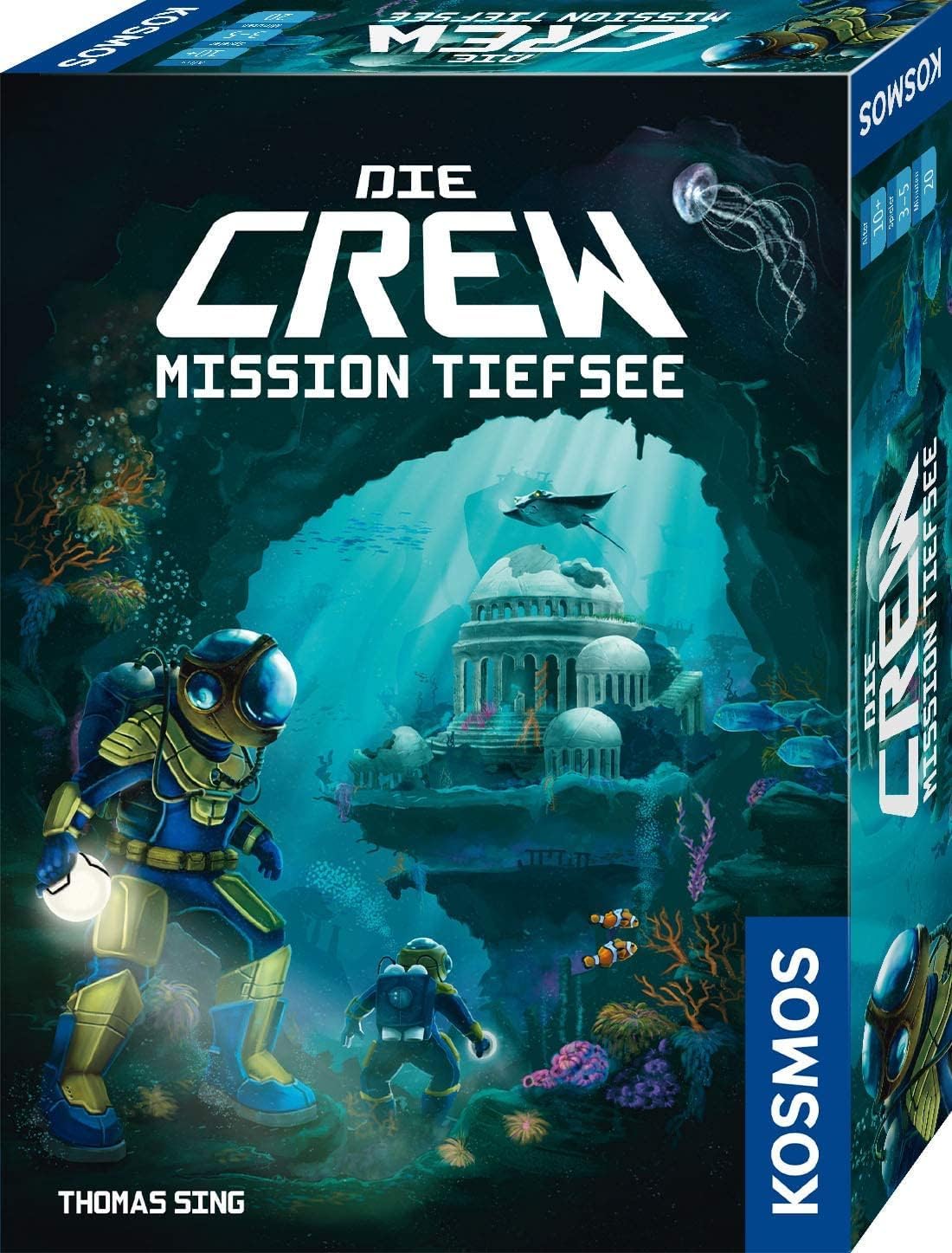Detalle de Kosmos Die Crew – Mission Tiefsee (680596): kooperatives Kartenspiel für 3–5 Spieler