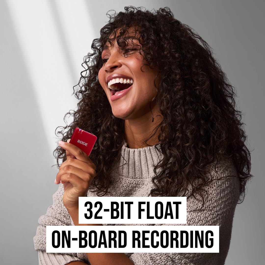 Thumbnail 1 de RØDE Wireless GO Gen 3 (Red): Compact wireless mic system with 32-bit onboard recording