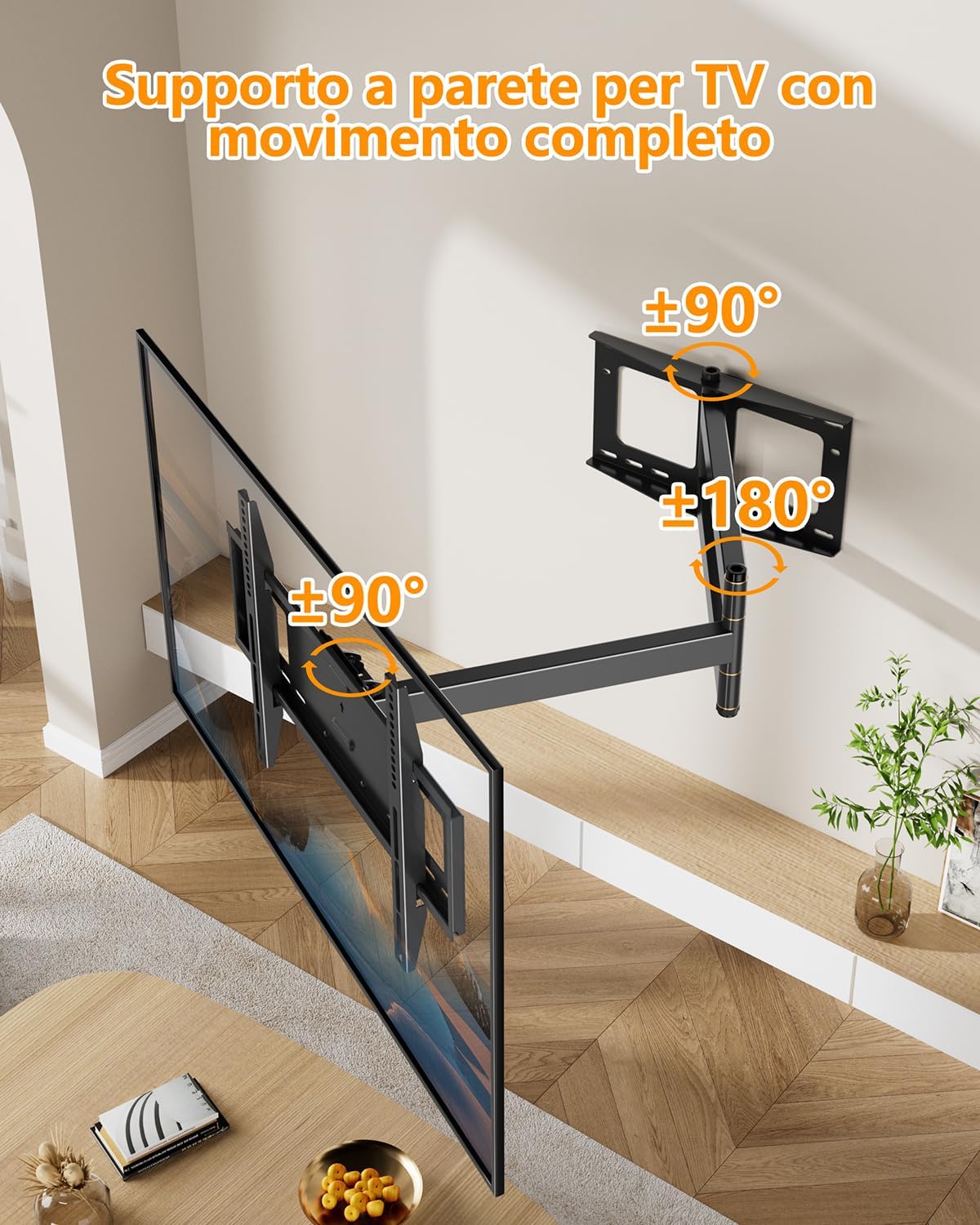 Thumbnail 4 de FORGING MOUNT Supporto TV 1090 mm per 37-80" 📺