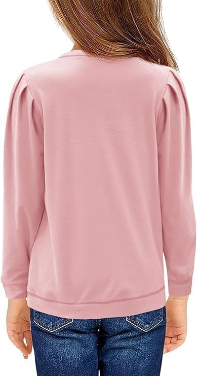 Detalle 2 de Haloumoning T-shirt met lange mouwen voor meisjes van katoen