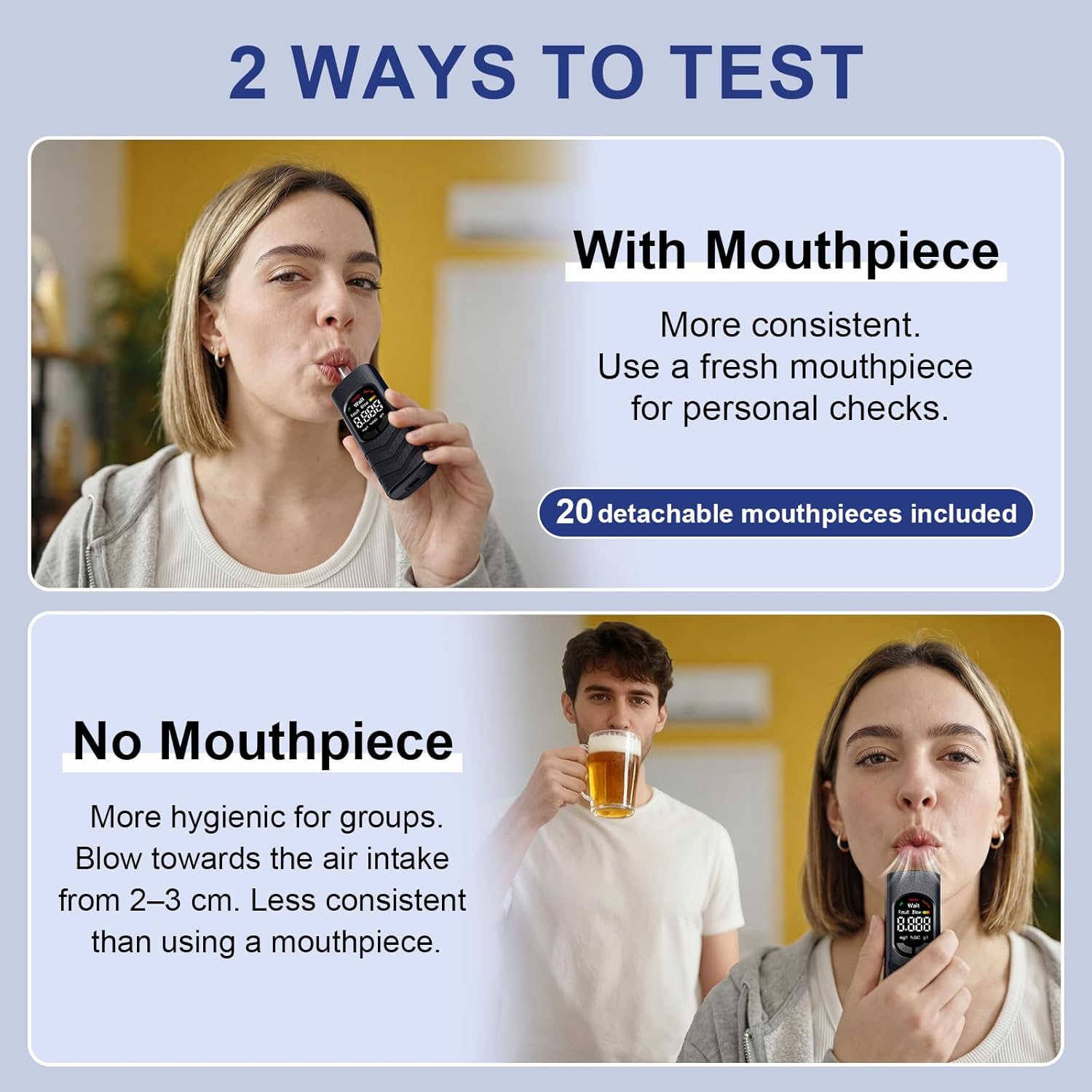 Thumbnail 2 de pewpuny Breathalyser Alcohol Tester