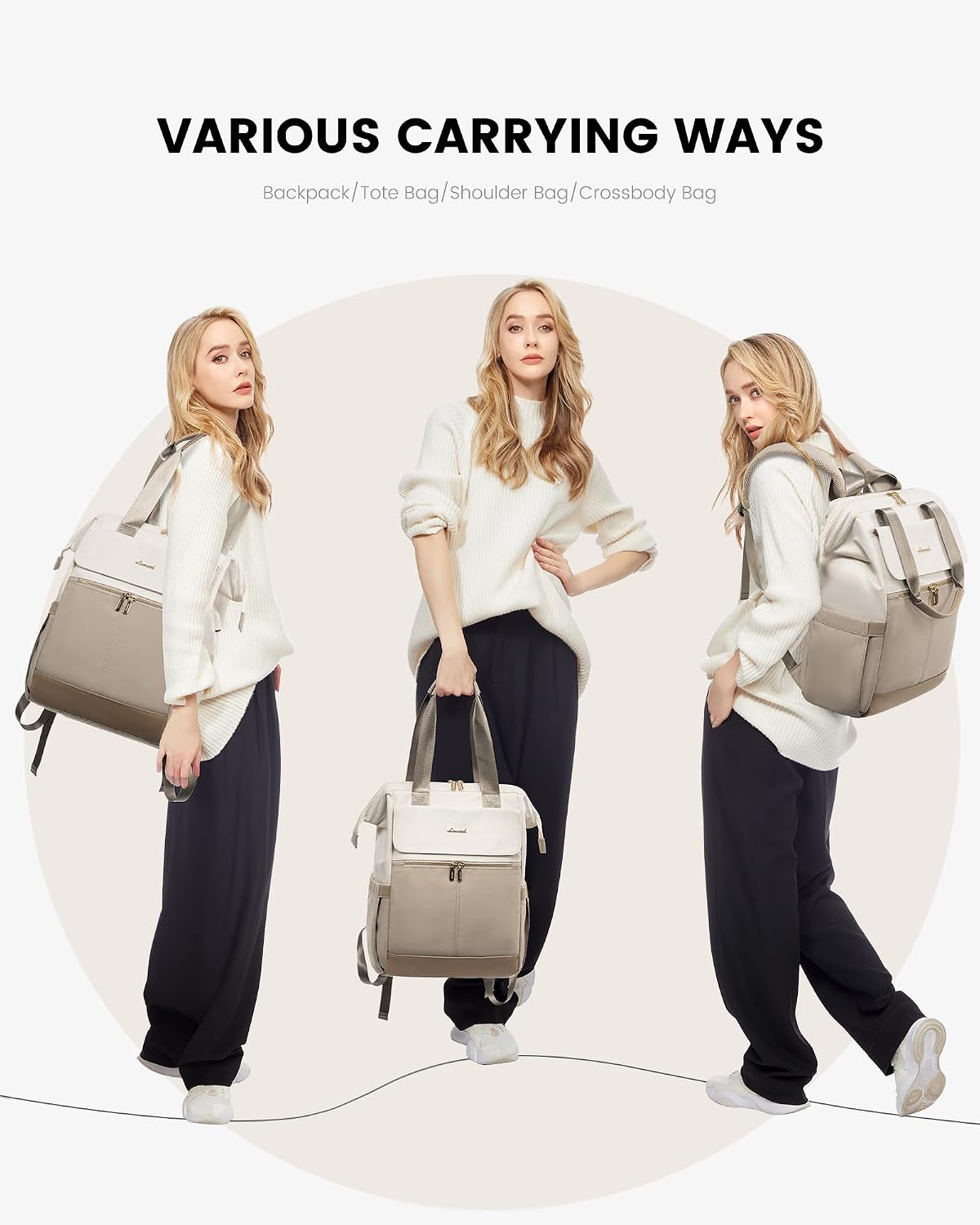 Thumbnail 6 de LOVEVOOK Laptop Backpack 15.6-Inch