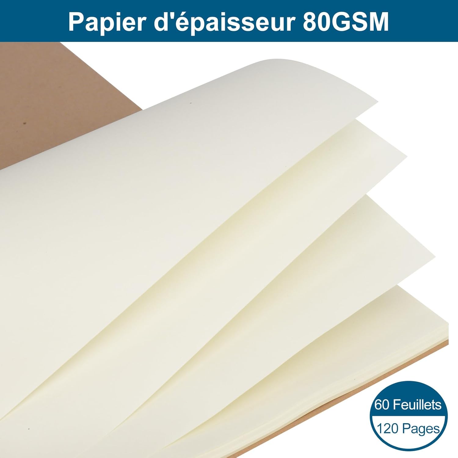 Thumbnail 5 de ZCZN A5 Cahier 60 feuilles 📒