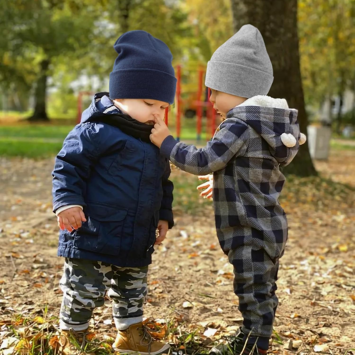 Thumbnail 6 de DRESHOW Baby Beanie Hat Mitten Set