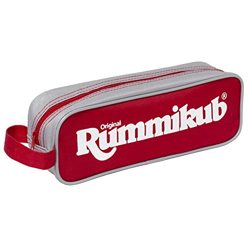 Rummikub Mini Pouch Travel Game by Ideal — 2–4 Players, Portable Family Strategy