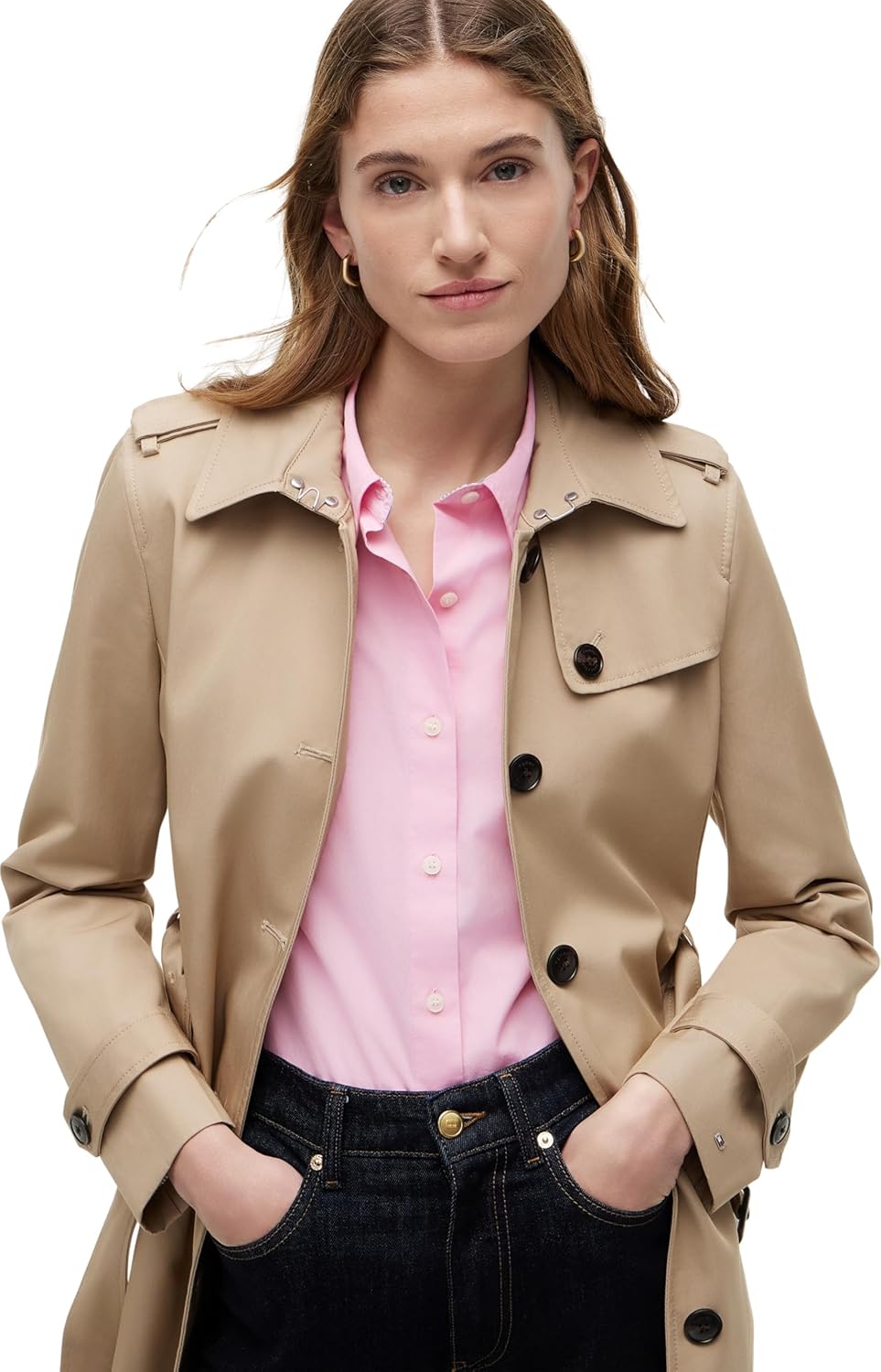 Imagen de Tommy Hilfiger Donna Giacca Heritage Trench en OfertitasTOP