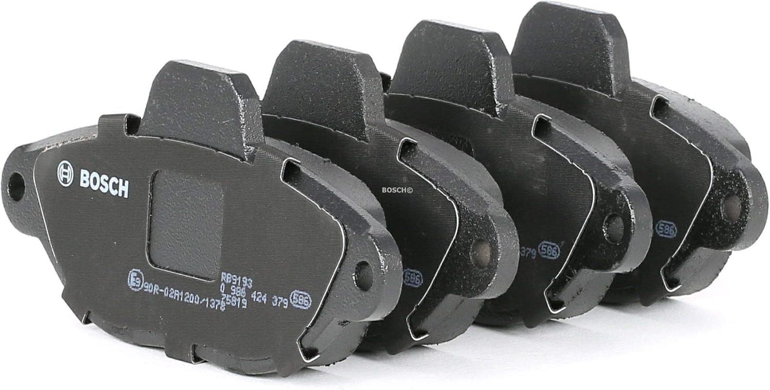 Detalle de Bosch Automotive BP190 0986424379-remblokkenset vooras, ECE R90, 4-delig