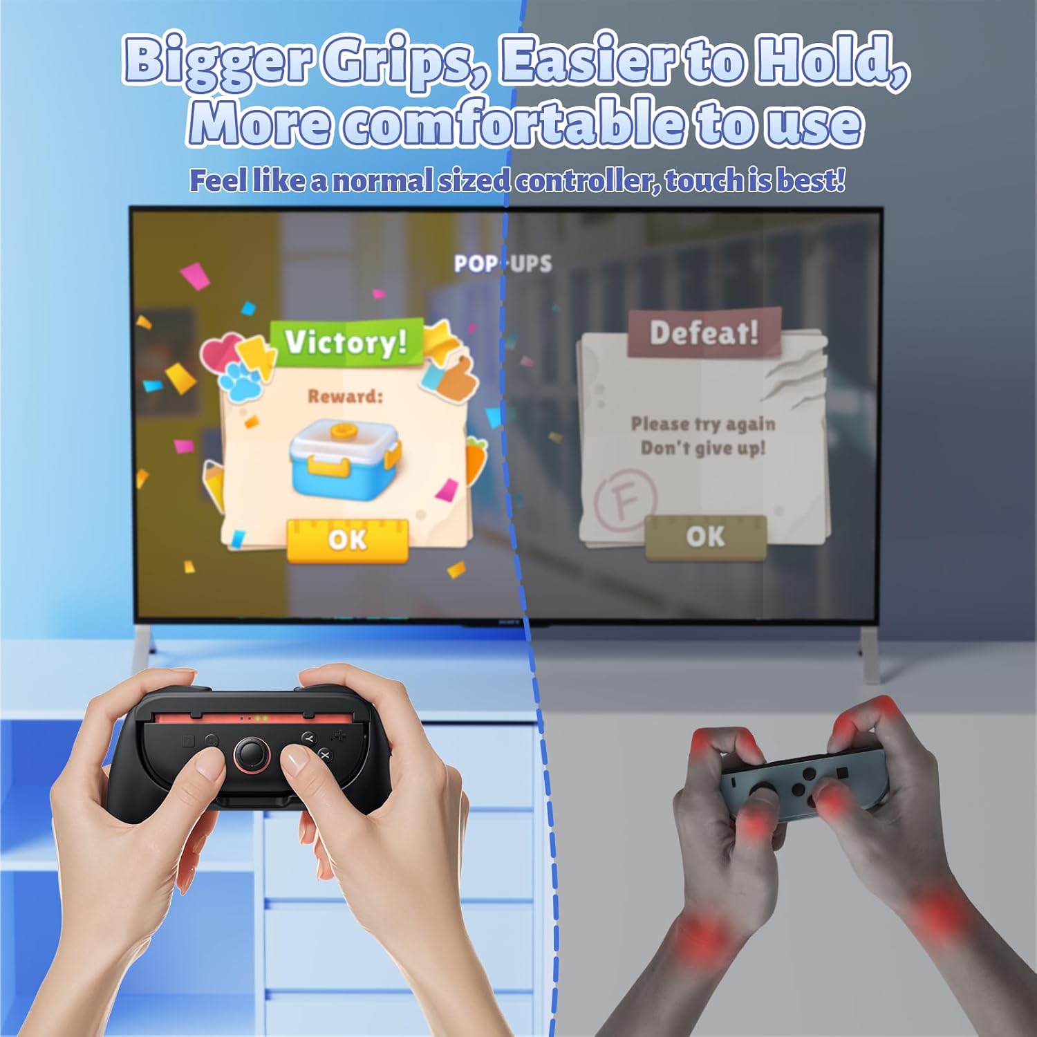 Thumbnail 4 de FASTSNAIL 4 Pack Grips for Nintendo Switch 2