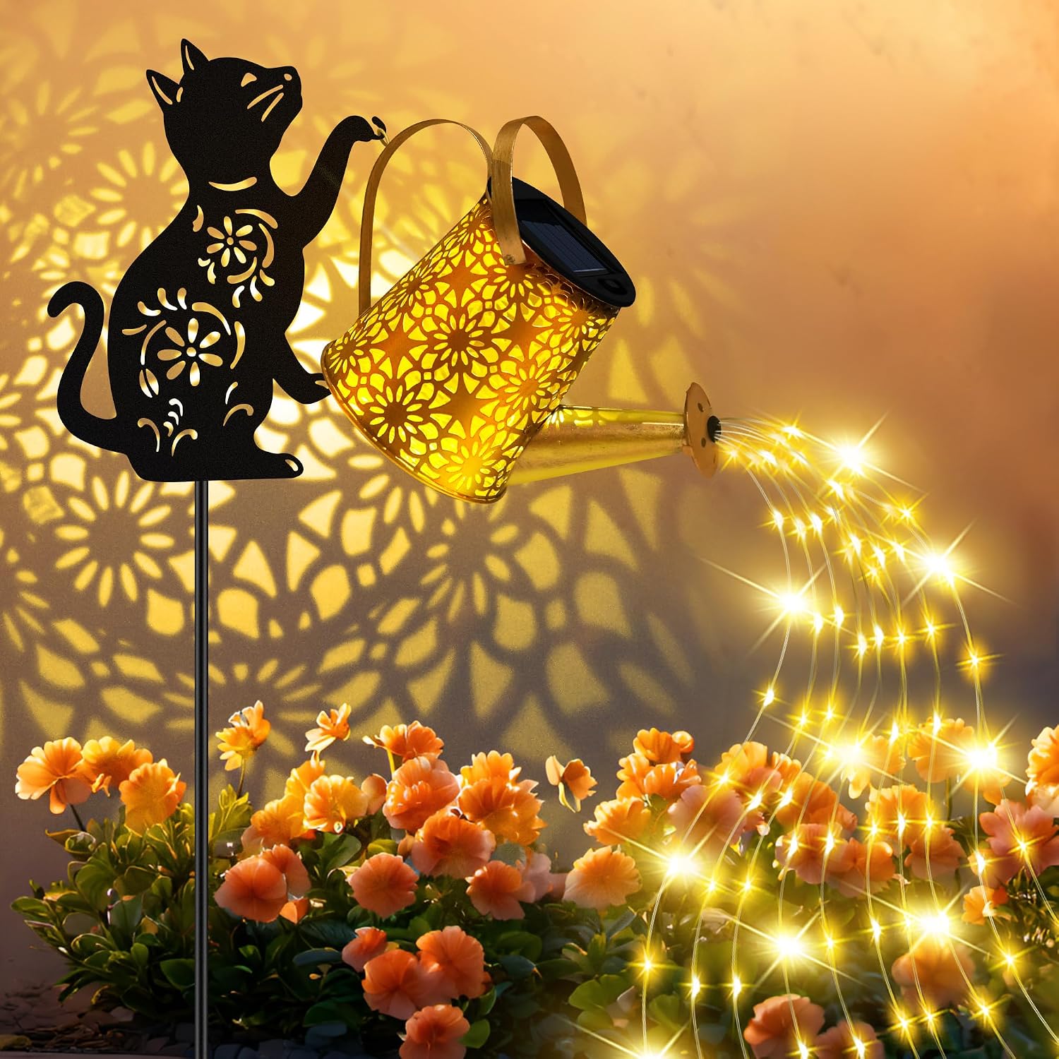 Detalle 2 de Ostritec Solar Watering Can Lights, Metal