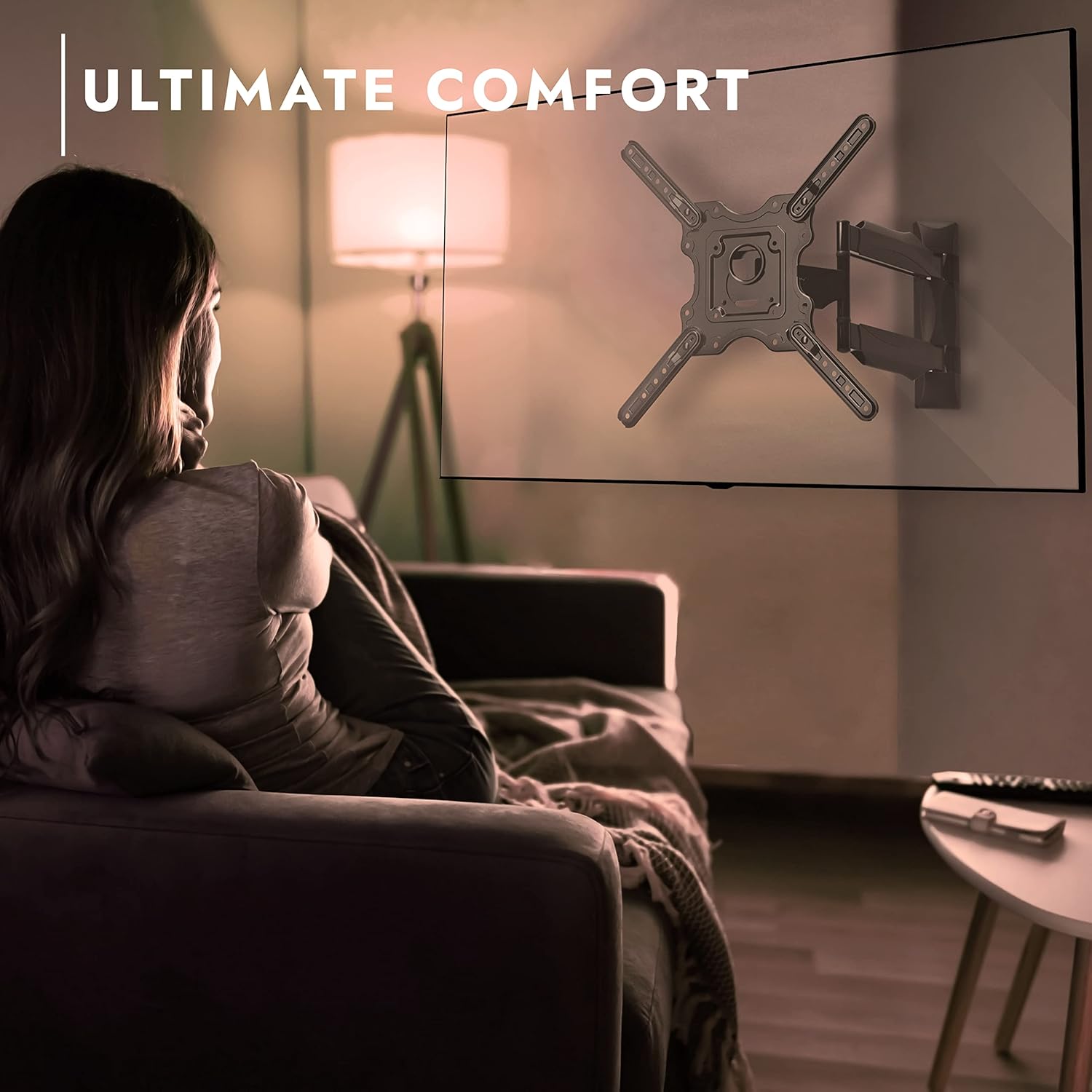 Detalle de Invision TV Wall Mount for 24–60" TVs 400x400 VESA