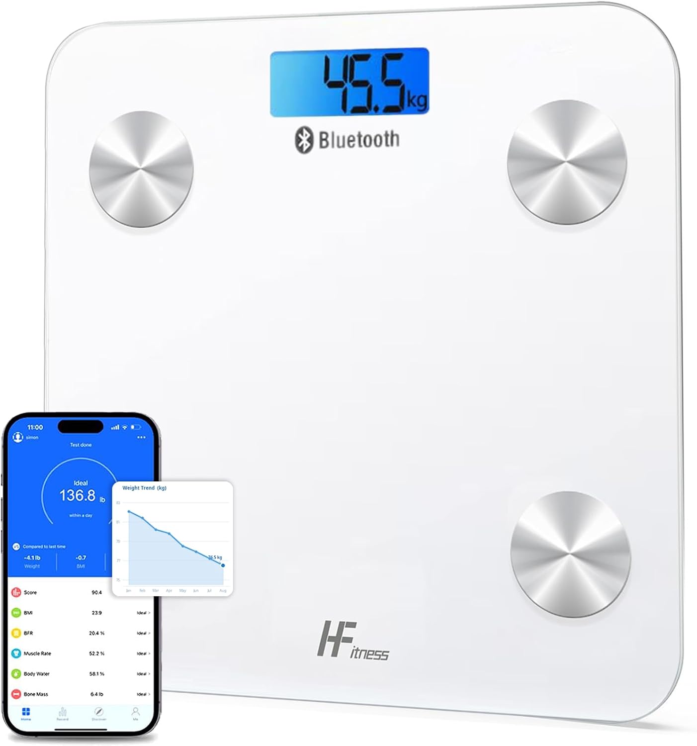 Imagen de HomeFashion HFitness 19x Body Composition Scale review en OfertitasTOP