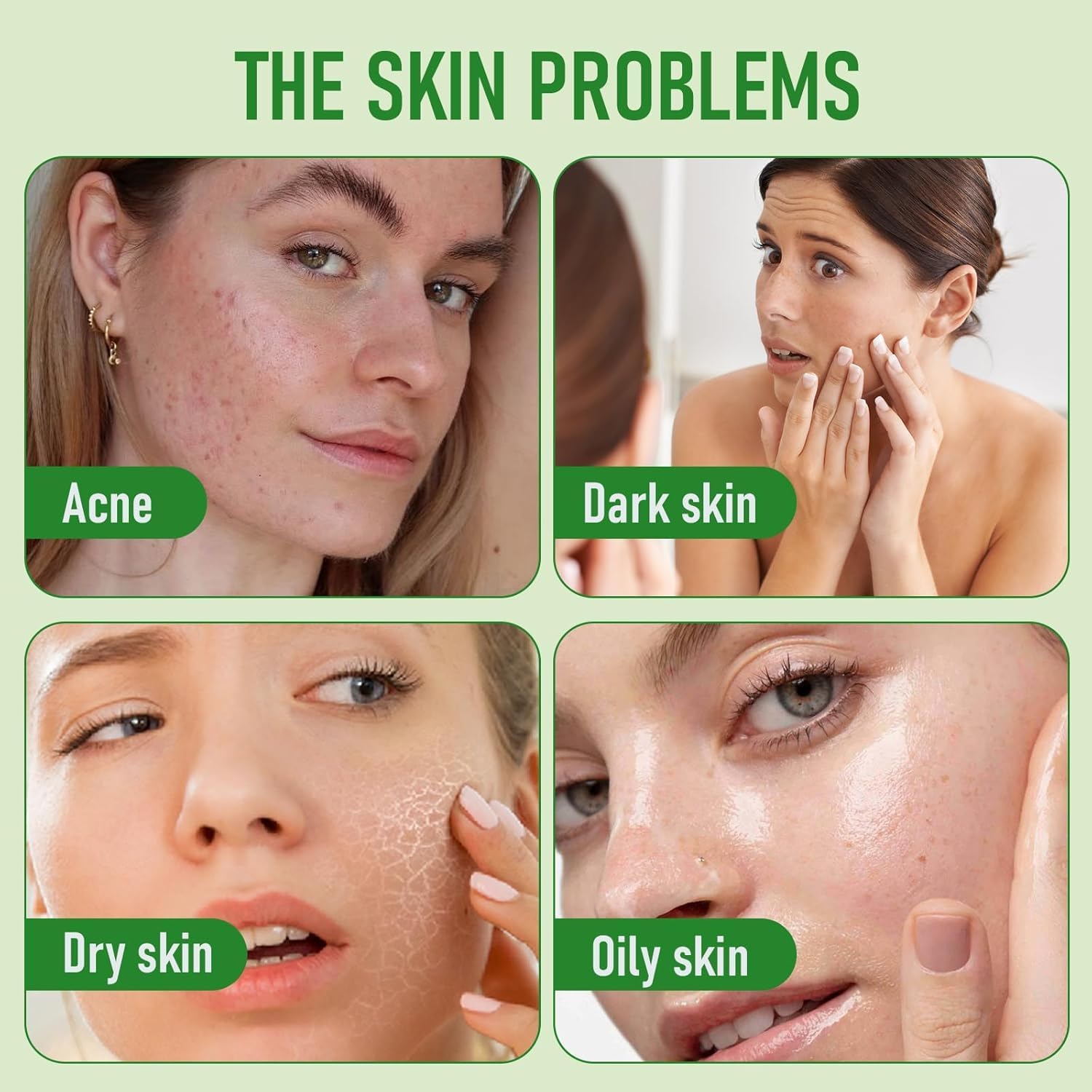 Thumbnail 4 de 2 Pezzi Maschere Viso al Tè Verde in Stick – Pulizia Profonda, Controllo Olio e Idratazione