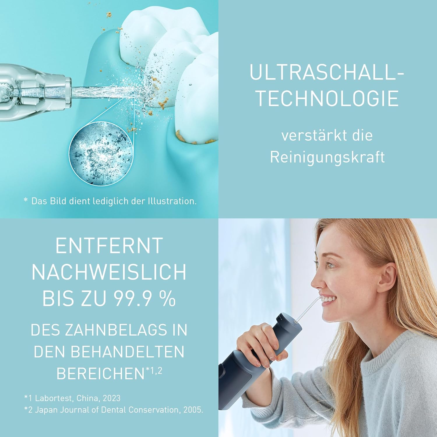 Thumbnail 5 de Panasonic EW-DJ66-A303 Ultraschall-Munddusche