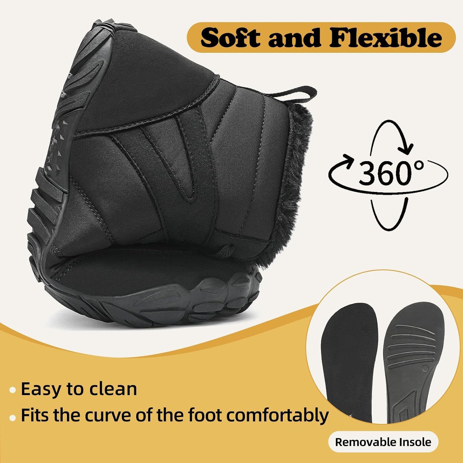 Thumbnail 5 de Mishansha Winter Barfußschuhe GR.36-48