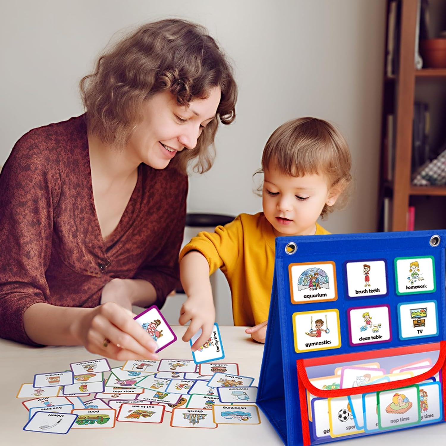 Thumbnail 5 de Visual Timetable Children Daily Routine Chart 86 PECS