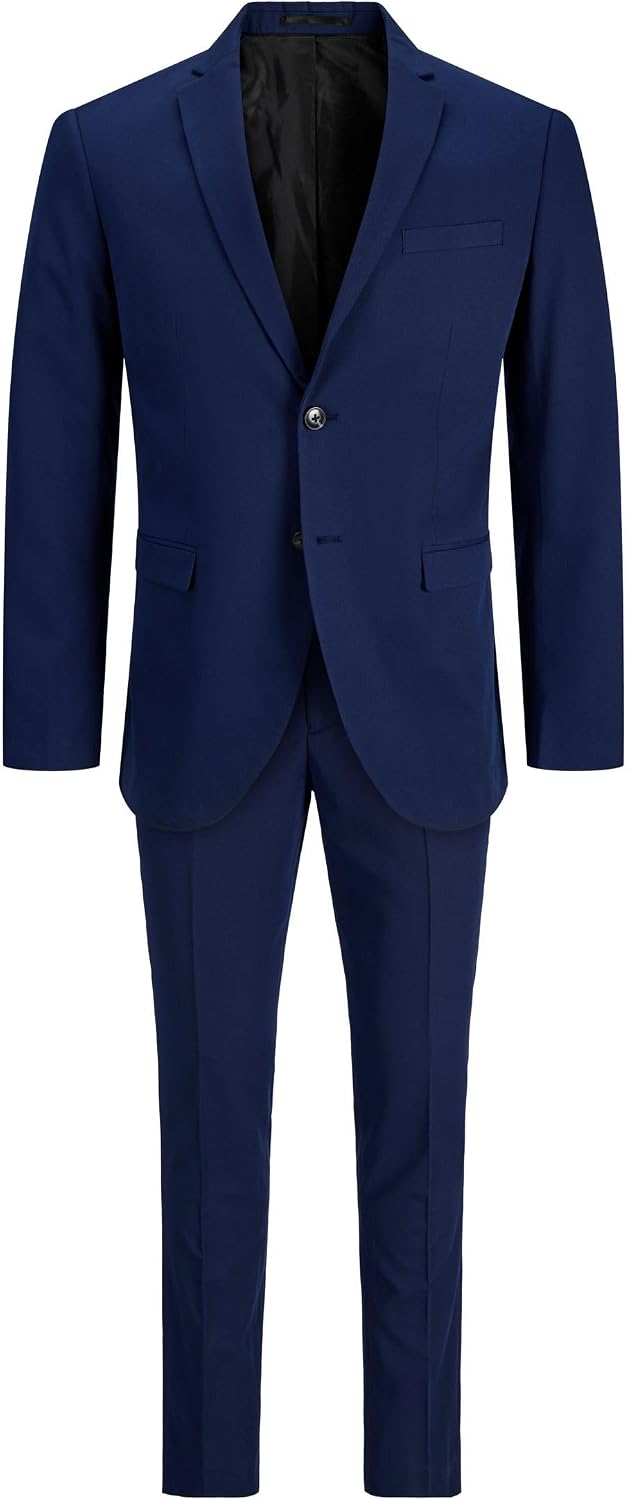Detalle de JACK & JONES JPRFRANCO Super Slim Fit Anzug: einreihiger Blazer und Hose