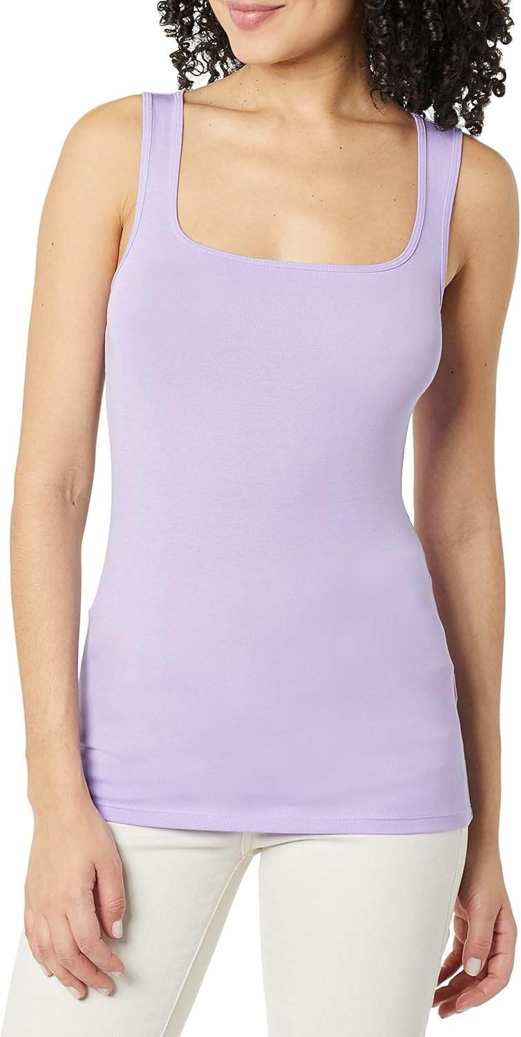 Thumbnail 1 de Amazon Essentials Damen Tanktop Slim Fit mit quadratischem Ausschnitt – schmal geschnitten