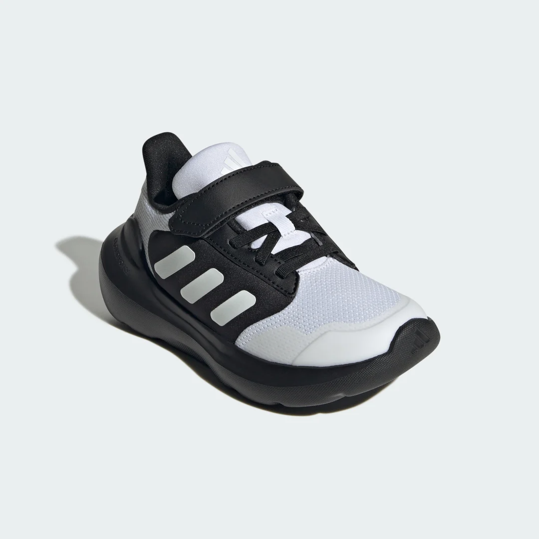 Detalle 2 de Adidas Tensaur Run 2.0 Kids, zapatillas infantiles negras