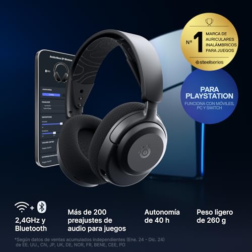 Thumbnail 1 de SteelSeries Arctis Nova 3P Wireless Auriculares Gaming 🌟