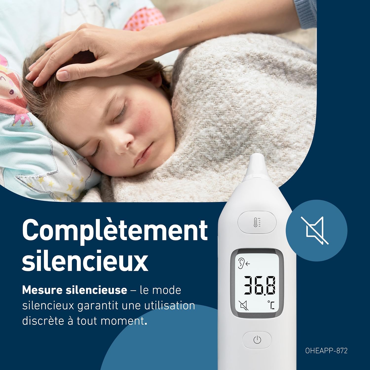 Thumbnail 4 de OMRON Gentle Temp 533 thermomètre auriculaire 1s