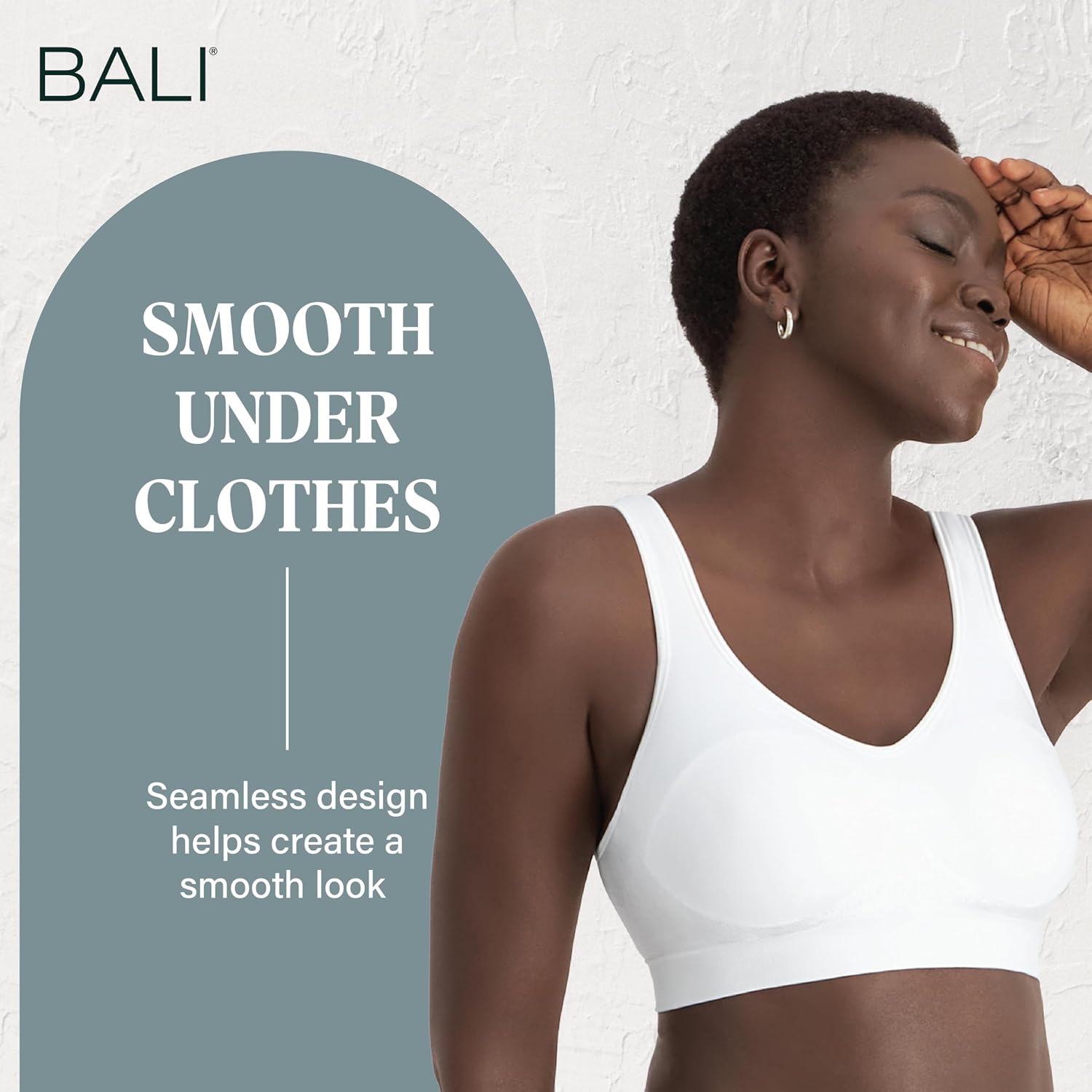 Thumbnail 6 de Bali Women's Comfort Revolution Wireless Bra – Full Coverage, Seamless, Targeted Shaping