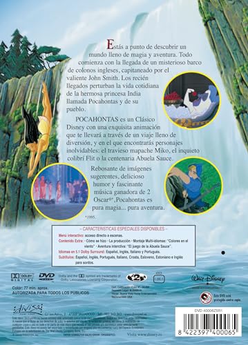 Thumbnail 1 de Pocahontas de Divisa Films (Disney) — edición disponible en Amazon