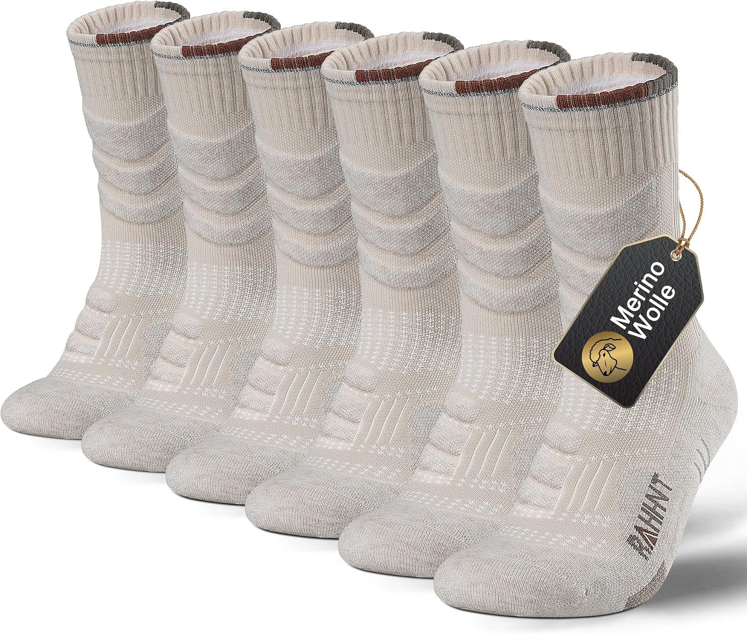 Detalle 2 de Merino Wool Thermal Walking Socks 3 Pairs