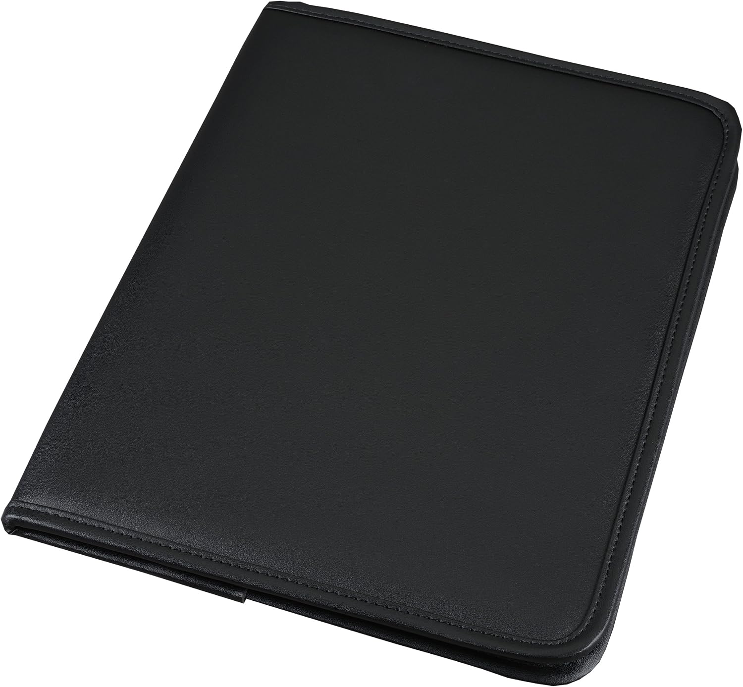Detalle 2 de Alassio Savona 30099 A4 Writing Case in Black Finetouch Imitation Leather