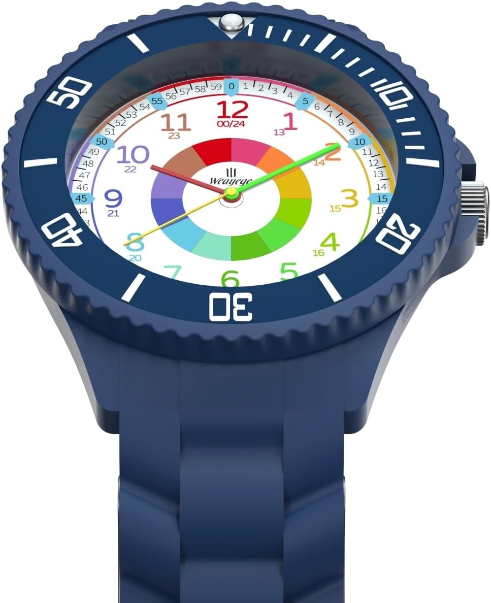 Detalle de Weayege Reloj educativo infantil multicolor 3ATM