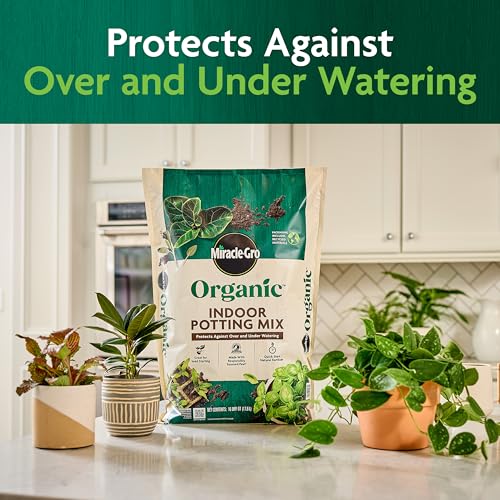 Detalle 2 de Miracle-Gro Organic Indoor Potting Mix, 16 qt