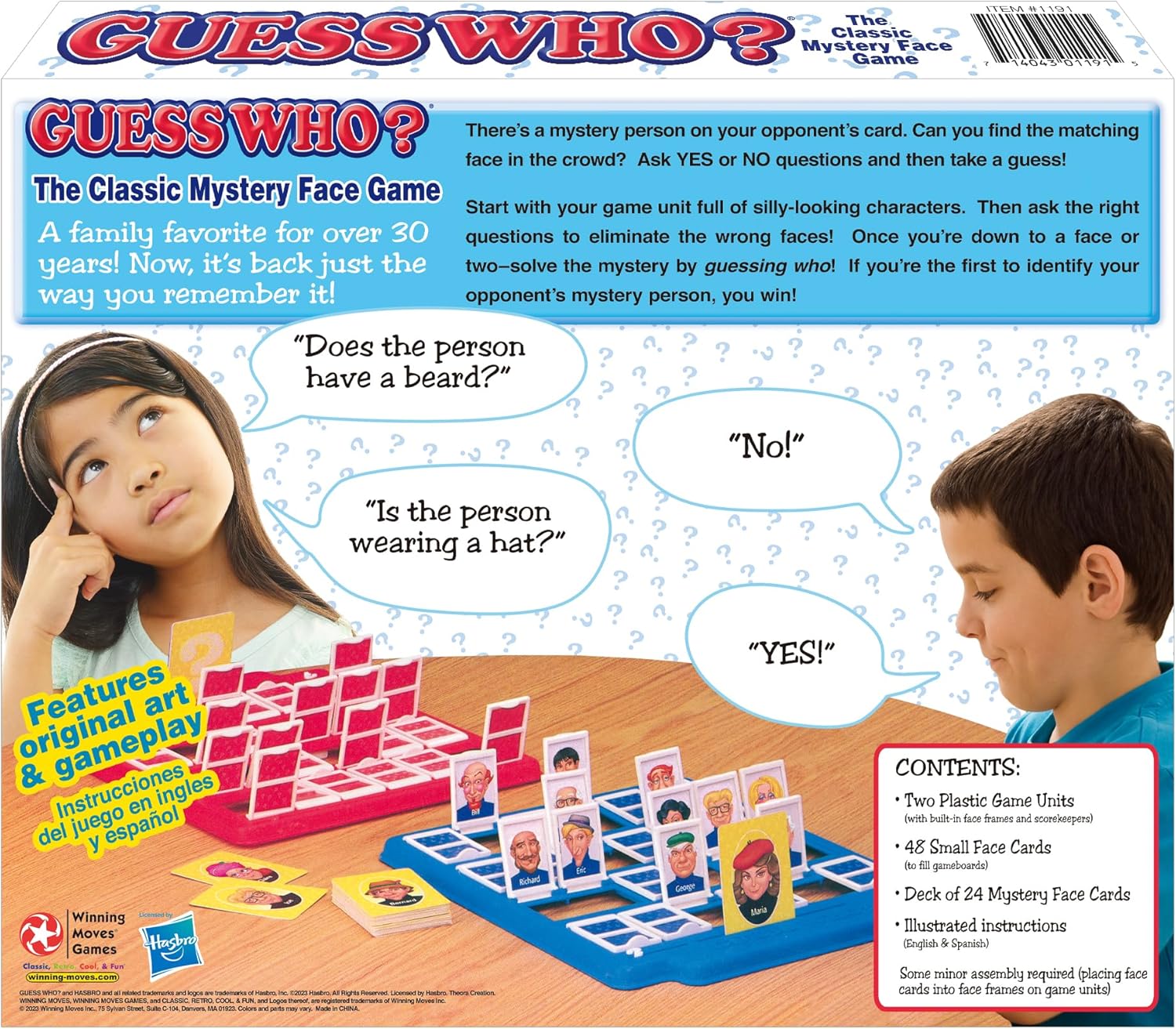 Detalle de Guess Who Board Game Classic Characters