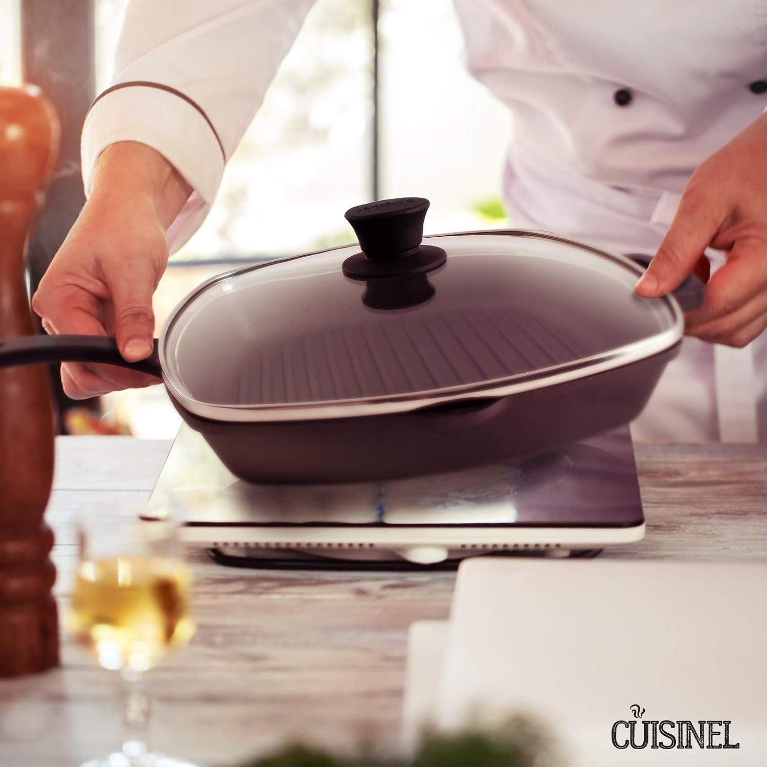 Thumbnail 6 de Cast iron grill pan, 10.5-inch