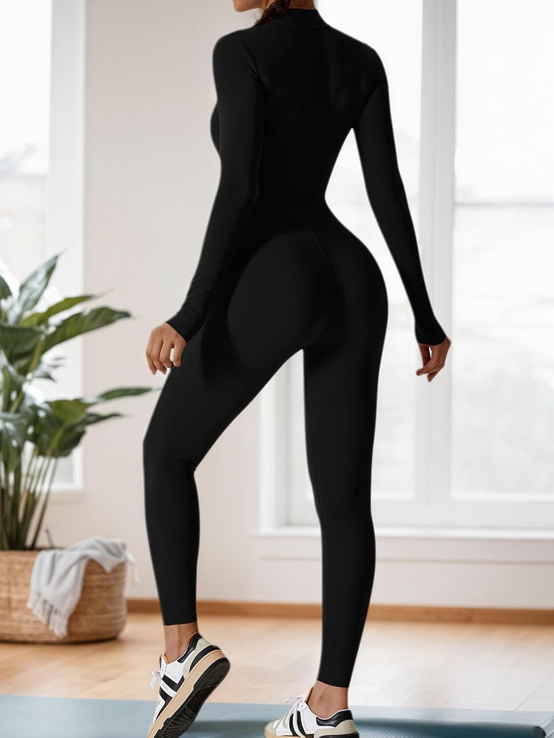 Thumbnail 3 de Ecupper Jumpsuit Damen Yoga Bodycon