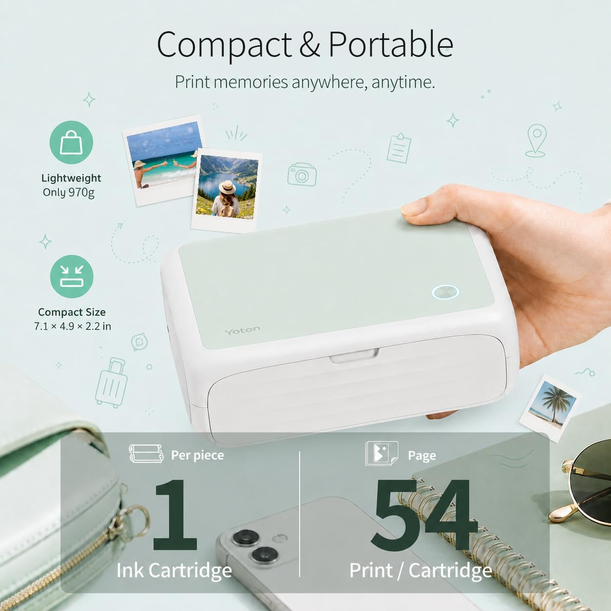 Thumbnail 5 de YOTON Photo Printer 54‑sheet bundle
