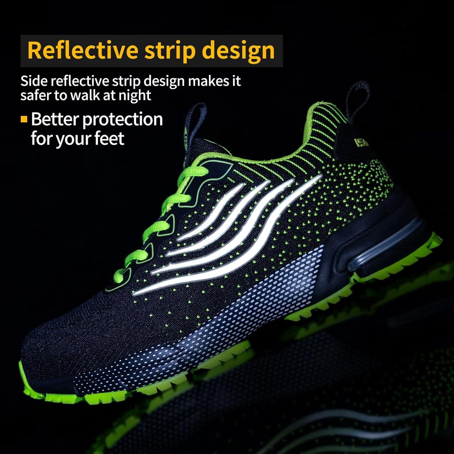 Thumbnail 5 de Scarpe Antinfortunistiche Uomo Donna Leggere Punta Acciaio 41