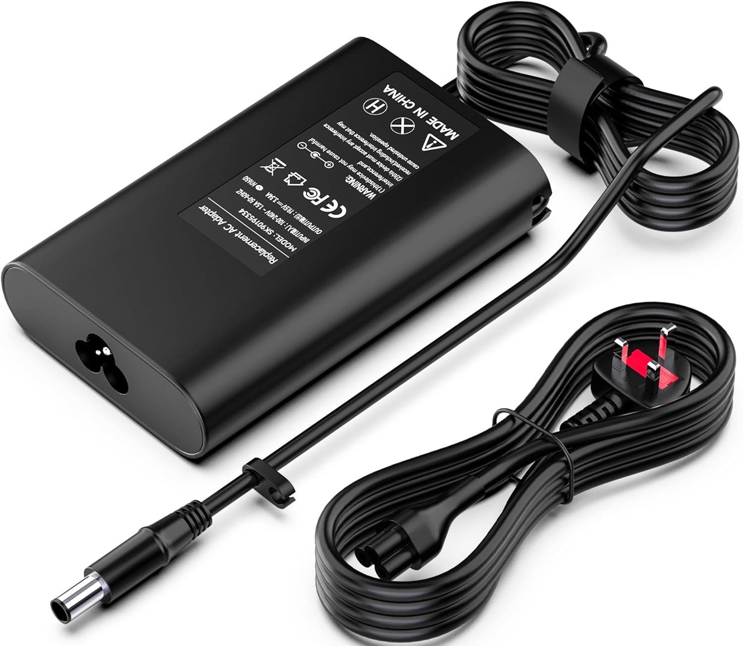 Detalle de 65W Laptop Charger Compatible With Dell Latitude 5400