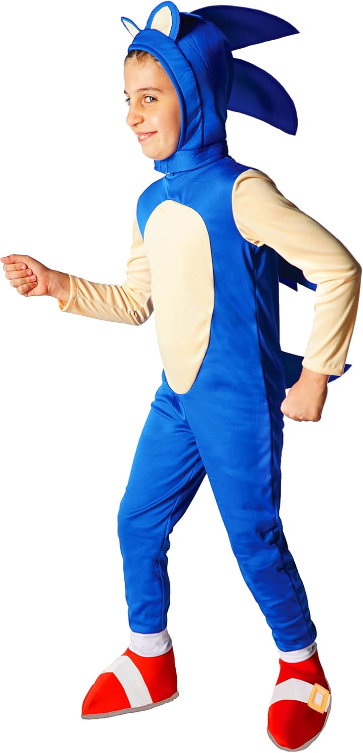 Detalle de Ciao Kostium Sonic the Hedgehog dla dziecka, oficjalnie licencjonowany