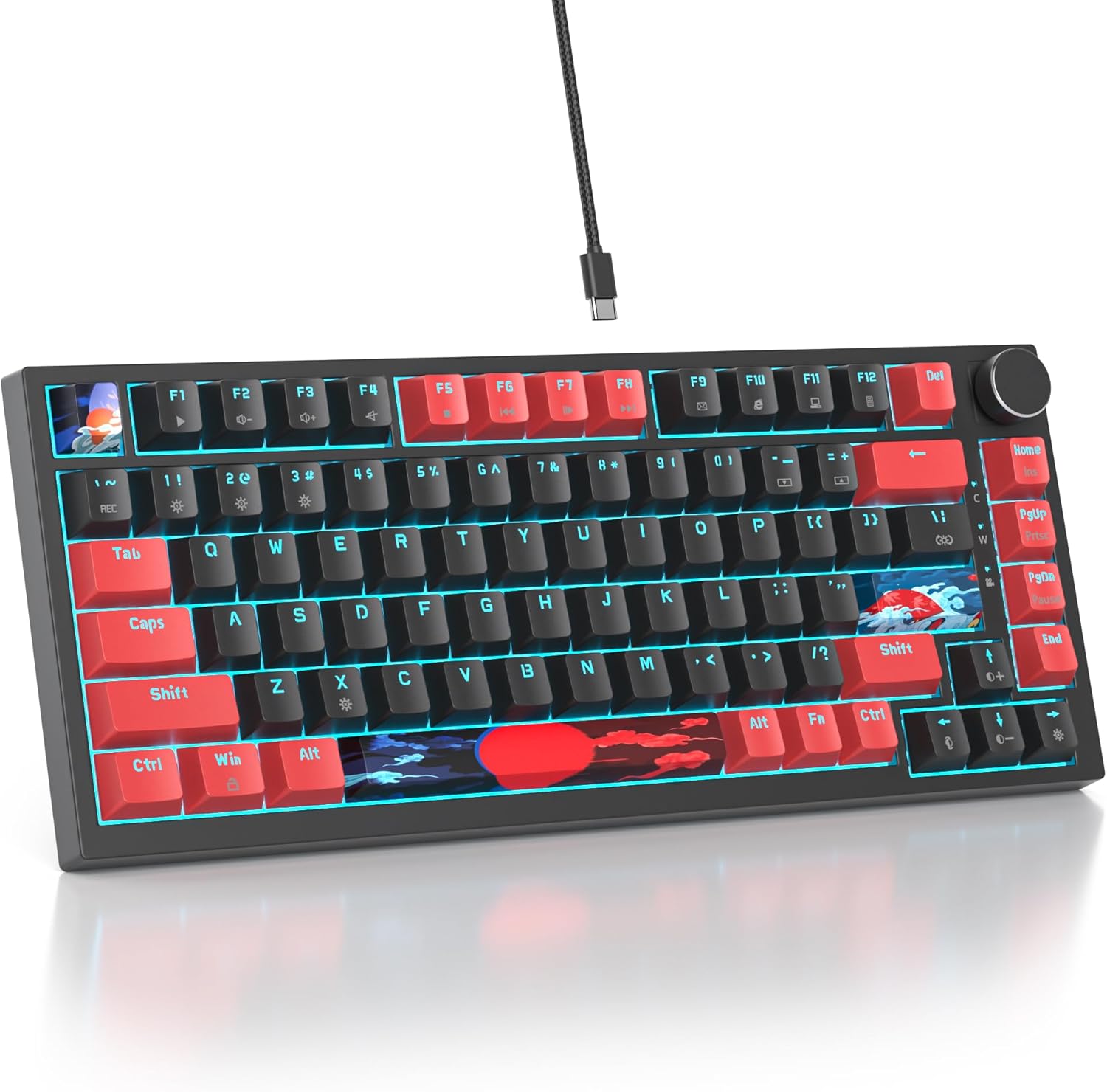 Detalle de SbocKeeb dd2bf6d0-cdce-4851-be98-19d172fd1faa 75% Mechanical Keyboard, RGB