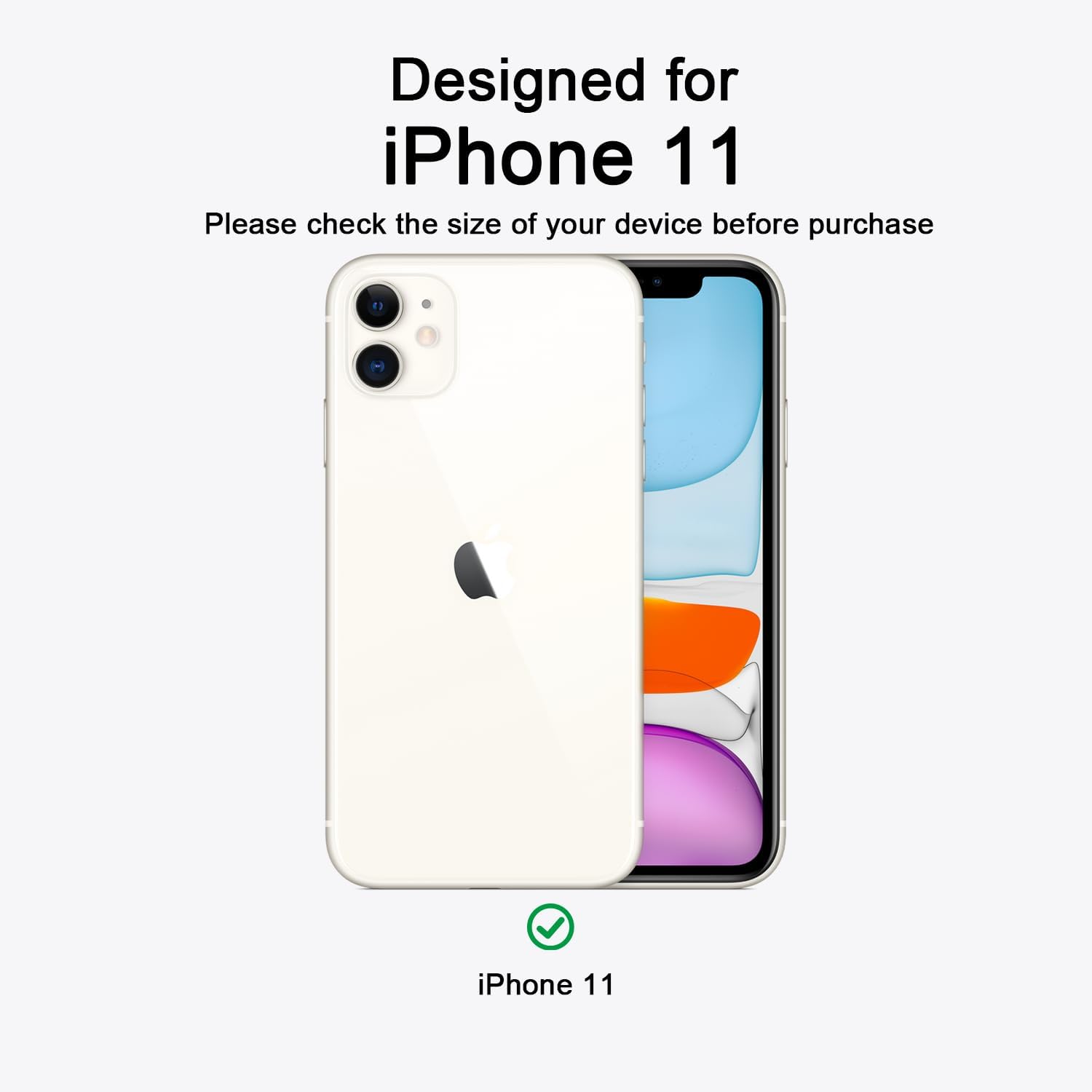 Detalle 2 de EUMADOVE iPhone 11 Silicone Case