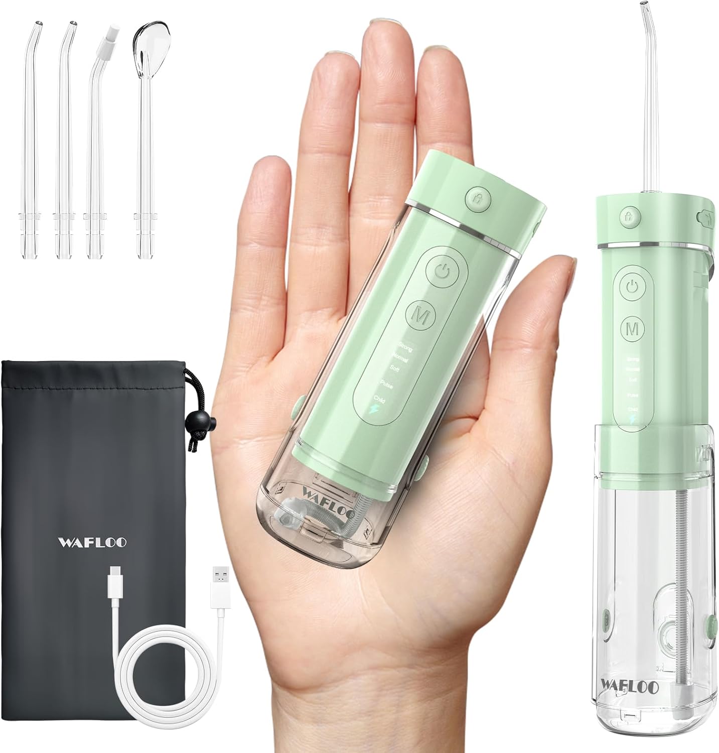 Thumbnail 6 de Idropulsore Dentale Portatile a 5 Modalità con serbatoio 180 ml – IPX7, USB-C